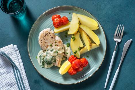 Poulet Florentiner Art