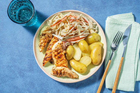 Poulet grillé à la moutarde et à l’érable