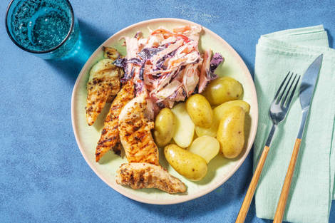 Poulet grillé à la moutarde et à l’érable