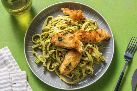 Pouletfilets in knuspriger Panade