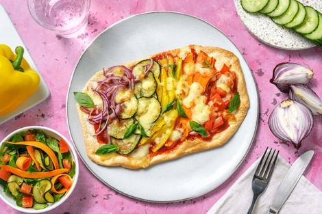 Flammekueche à la mozzarella