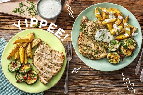 Putenbrustfilet in Honig-Zitronen-Marinade