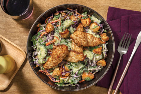 Quick Aussie Chicken & Creamy Slaw