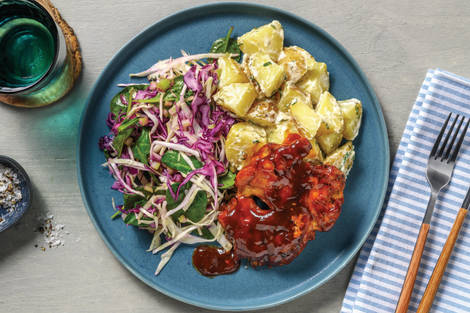 Quick BBQ Chicken & Potato Salad