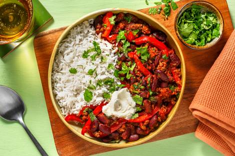 Quick Beef & Bean Chilli