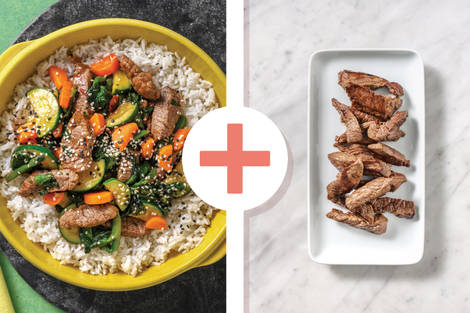 Quick Cantonese-Style Double Beef Stir-Fry