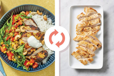 Quick Mumbai Yoghurt Chicken Breast