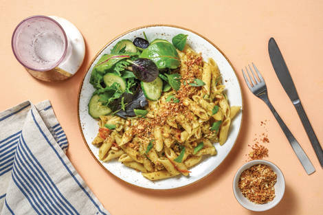 Roast Cherry Tomato & Pesto Penne