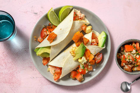 Rauchige Süsskartoffel-Hirtenkäse-Tacos