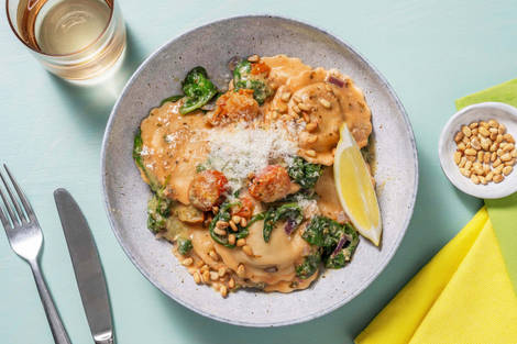 Raviolis à la courge musquée