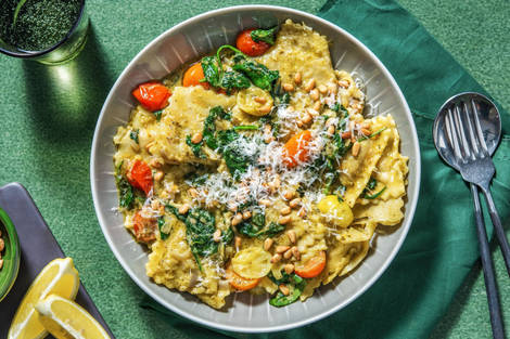 Raviolis à la courge musquée