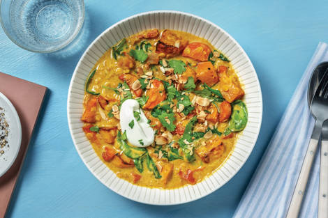 Roast Veggie Curry Lentil Dhal