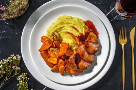 Roasted Duck Breast and Redcurrant Jus