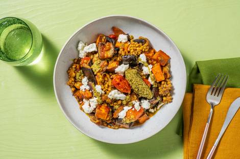 Roasted Veg and Lentil Jumble