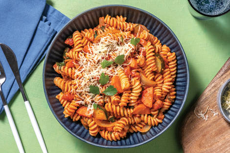 Roast Veggie & Tomato Fusilli