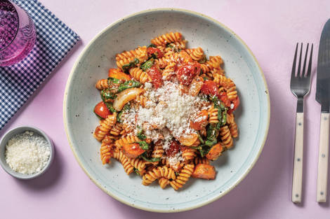 Roast Veggie & Tomato Fusilli