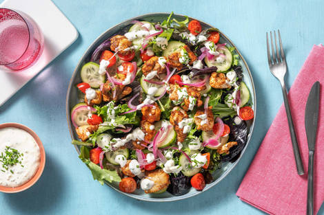 Salade de poulet BBQ