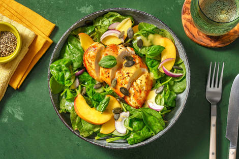 Salade estivale de poulet et de nectarines