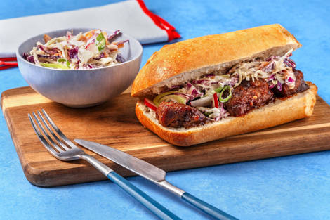 Sandwichs au Beyond Meat® BBQ