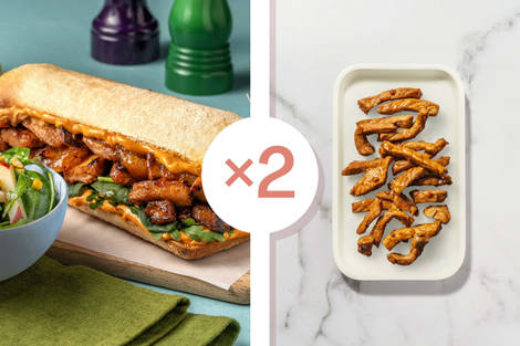 Sandwichs aux légumes au cari