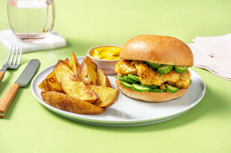 Saucy Tikka-Style Chicken Sandwiches