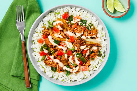 Saucy Turkey Burrito Bowls