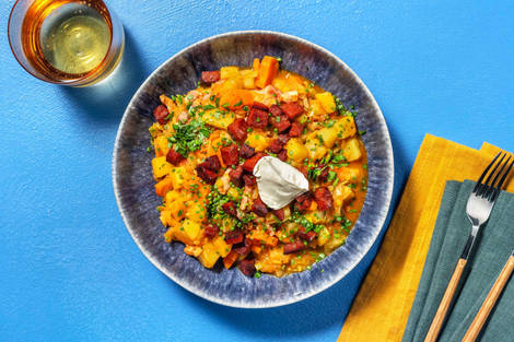 Sauerkraut-Kartoffel-Eintopf