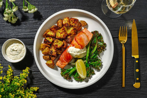 Saumon enrobé de bacon