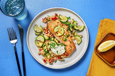 Saumon rôti