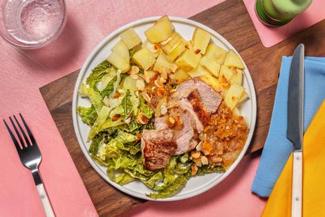 Schweinefilet mit würziger Aprikosensoße