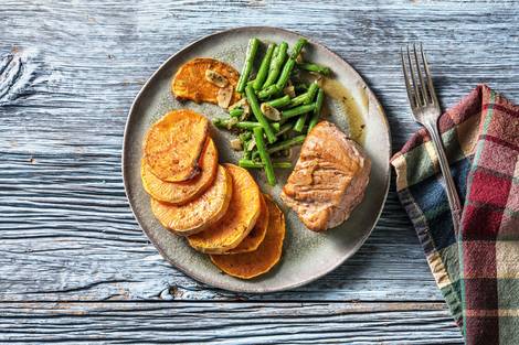 Schweinefilets mit Honig-Thymian-Soße