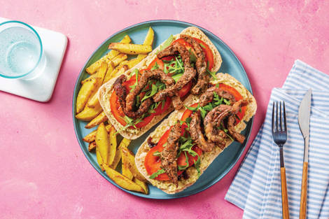 Herby Beef & Caramelised Onion Ciabatta