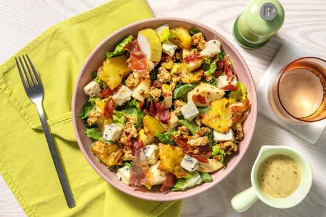 Serrano Ham, Blue Cheese and Pear Salad