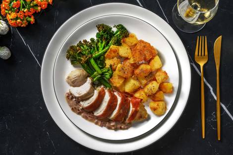 Serrano Ham Wrapped Chicken Breast