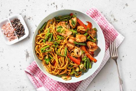 Shanghai Style Hoisin Chicken Stir-Fry