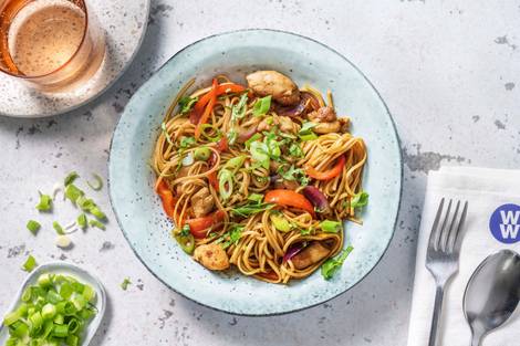 Shanghai Style Hoisin Chicken Stir-Fry