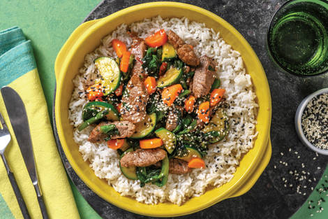 Quick Sichuan-Style Beef Stir-Fry