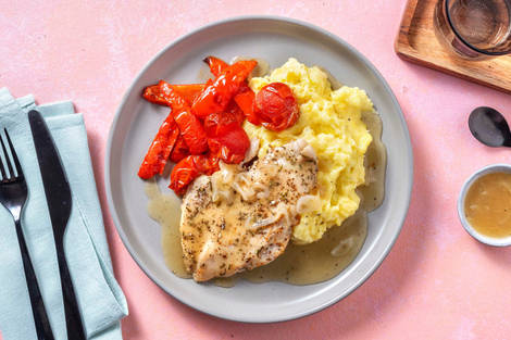 Garlicky Smashed Chicken