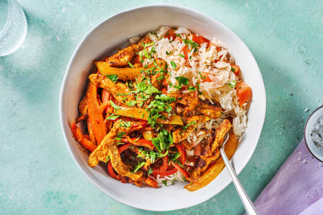 Curry de poulet express