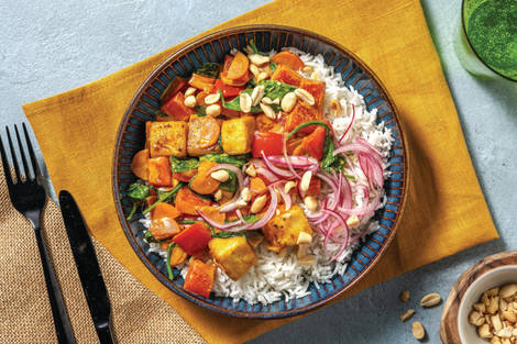 Southeast Asian Tofu & Coconut Curry