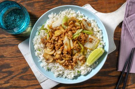 Speedy Pork and Mushroom Stir-Fry