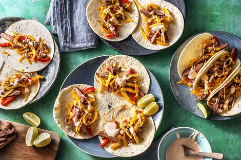 Speedy Steak Fajitas