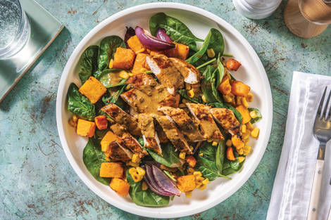 Spiced Chicken & Caribbean Coconut Sauce