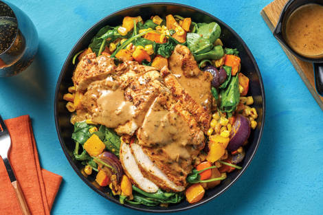 Spiced Chicken & Caribbean Coconut Sauce