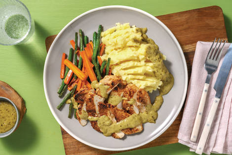 Aussie Chicken & Parmesan Mash