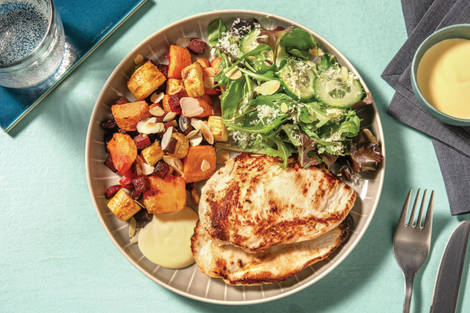 Spiced Chicken & Rainbow Veggie Chunks