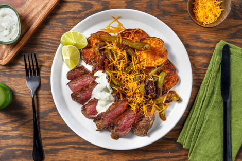 Carb Smart Steak Fajita Plate