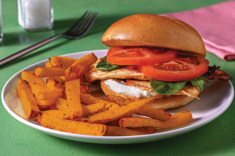 Sweet Chilli Chicken Burgers