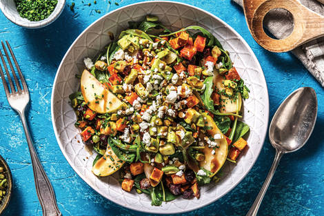 Sweet Potato, Pear & Avocado Salad