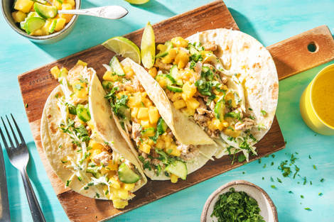 Zesty Turkey Tacos